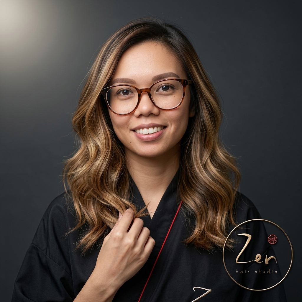 Mechas com coloração/ Profissional Marisa